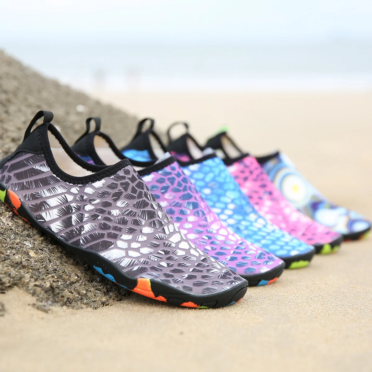 Original factory aqua partner tabis water rubber beach shoes for 100% safety