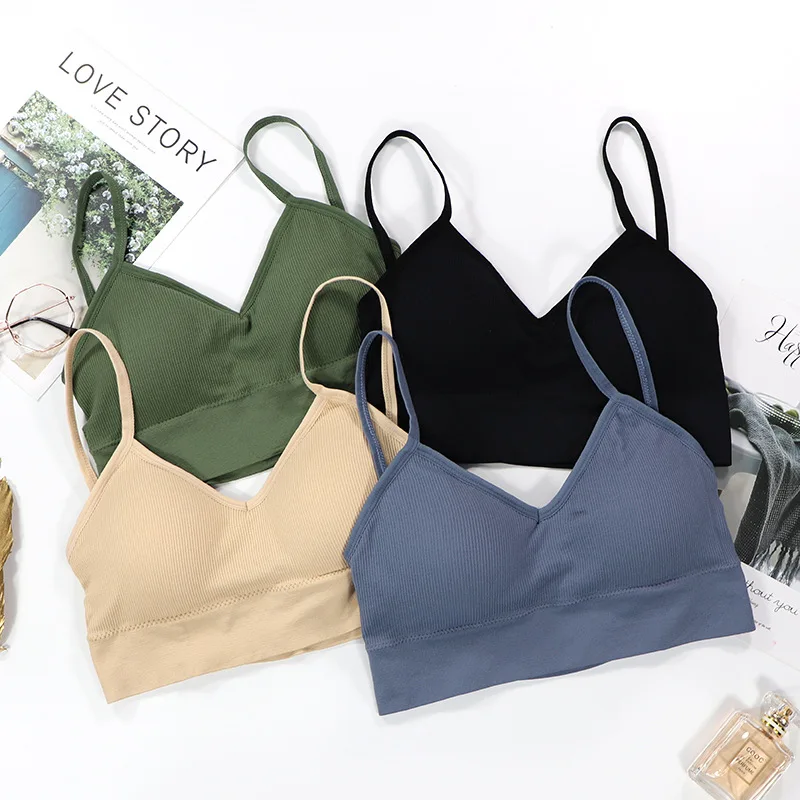 Sexy Women Yoga Sport Nude Bra Sport Bras Womens Yoga Vest Strap Backless Gym Bra For Fitness Women