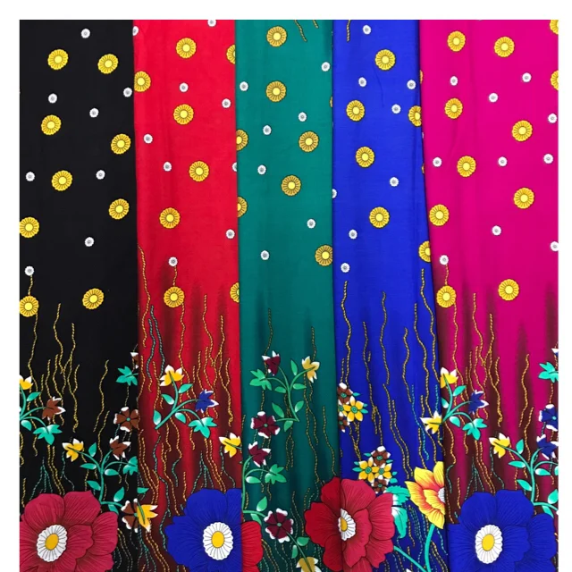 Shaoxing текстильная ткань с цветами, в наличии, много вискозных атласных вискозных тканей