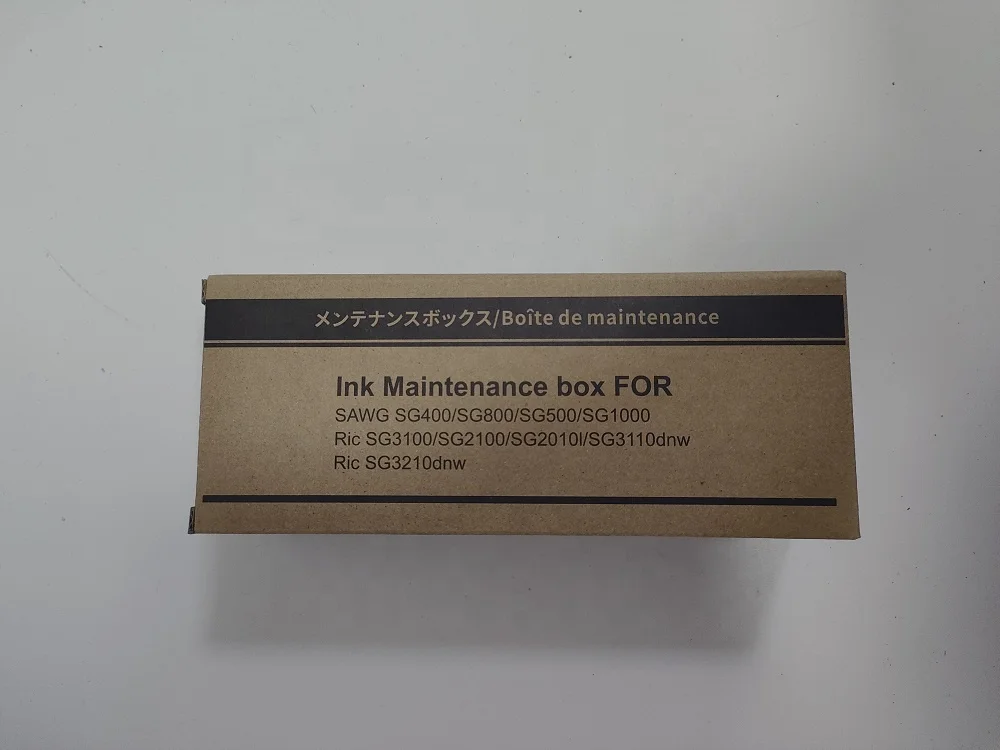 Waste collection unit compatible with Sawgrass SG400 SG800 SG500 SG1000 Ricoh GC-41 GC41 printers  Waste ink Box