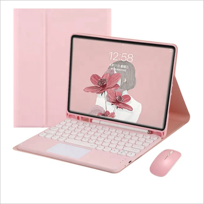 Чехол с клавиатурой и мышью для iPad 10 2 2019 2020 9 7 2017 2018 5 6 8 поколения Air 1 3 4 Pro