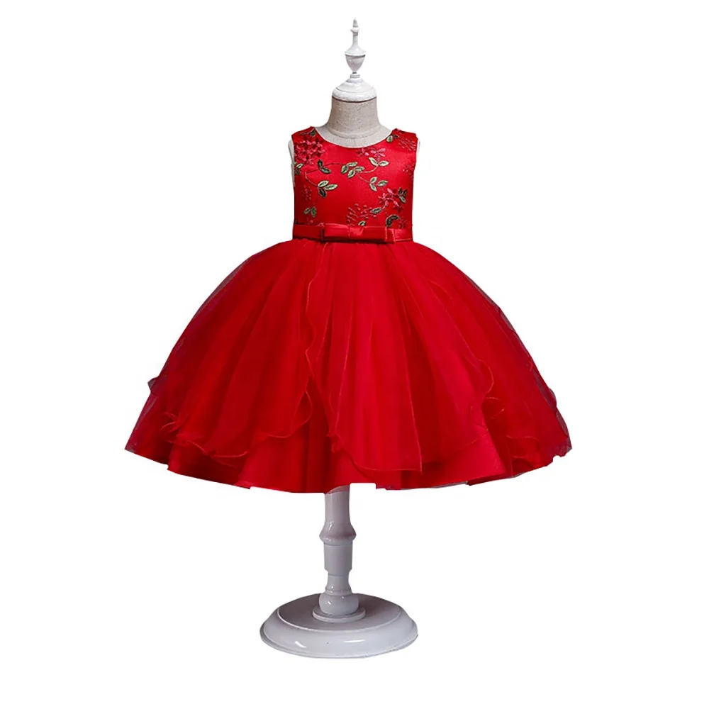 
wholesale kids cotton baby spanish strawberry toddler ivory real sample flower girl dress 