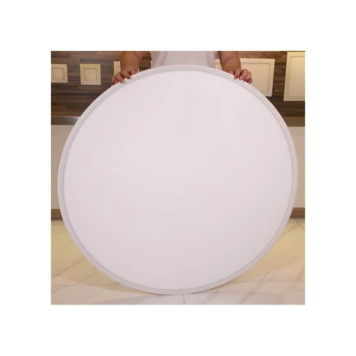 Ultra thin plafond verlichting  app dim to warm circle white slim round lamp flush mount surface led drum panel ceiling light