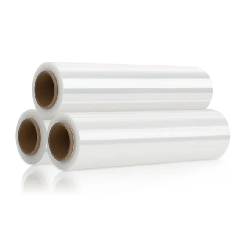 China fabrica de 20micras paletizador Film Stretch Negroy Transparente