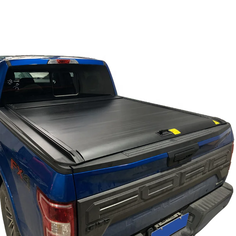 Chinese Manufacture Retractable Pickup Truck Bed Cover Roller Lid For Toyota Hilux Revo SR5 2022-2023 Manual Cover