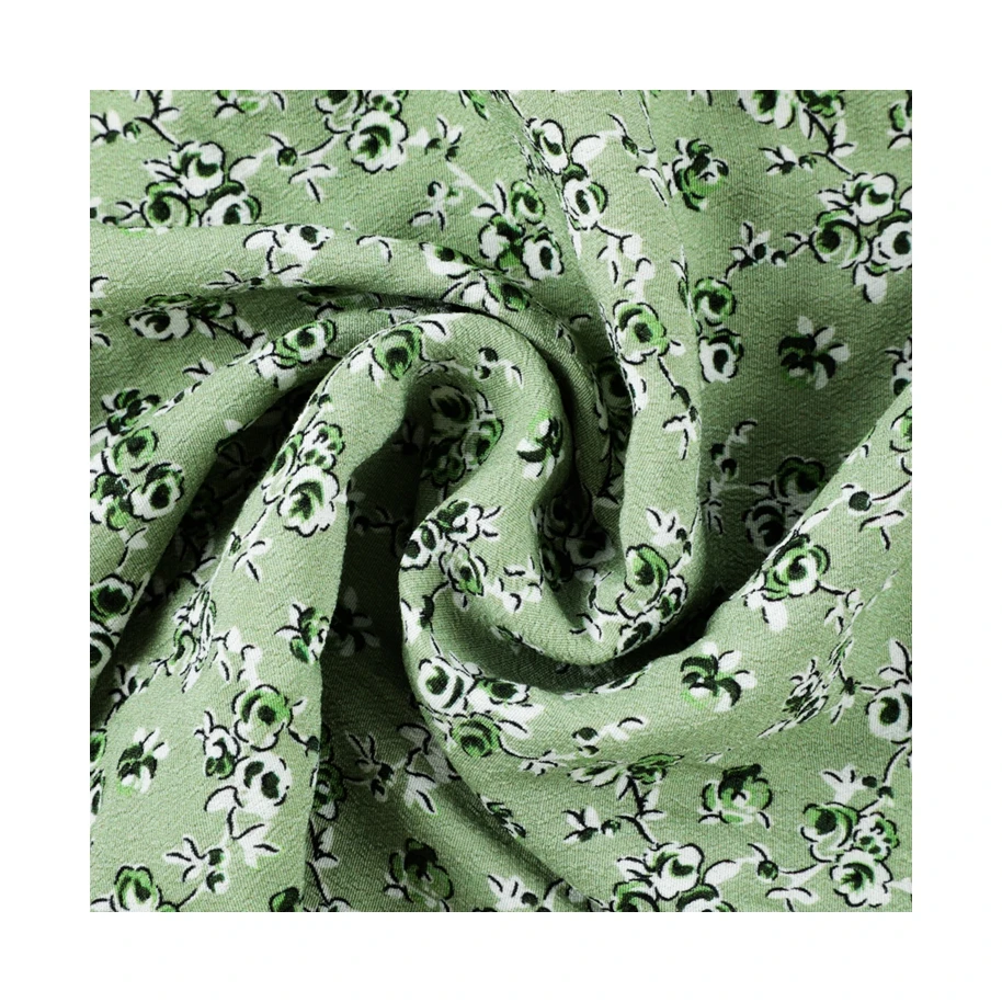 Wholesale Factory Price Digital Print Breathable Recycled 100% Rayon Fabric