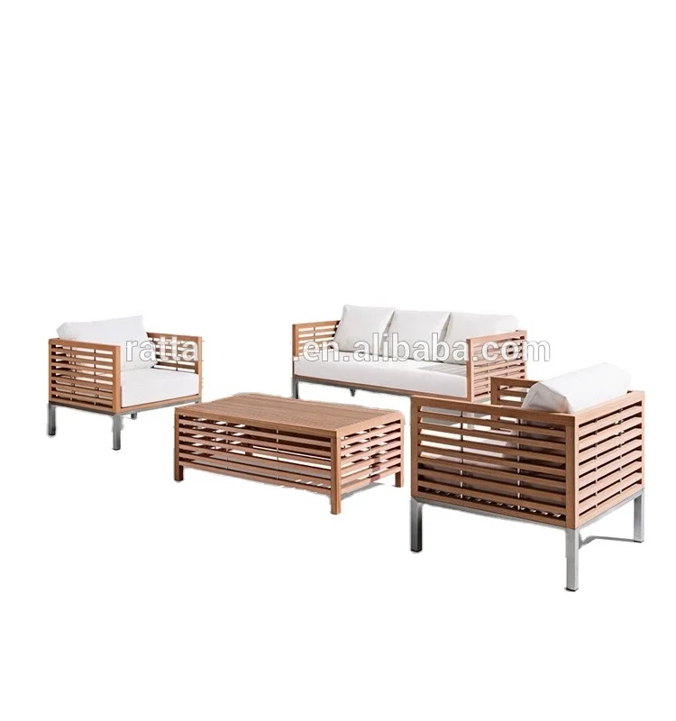 teak wood classic sofa