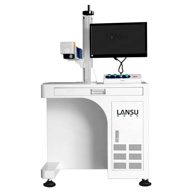 Mopa fiber laser marking machine engrave metal steel Guns Jewelry 30w 50w  JPT