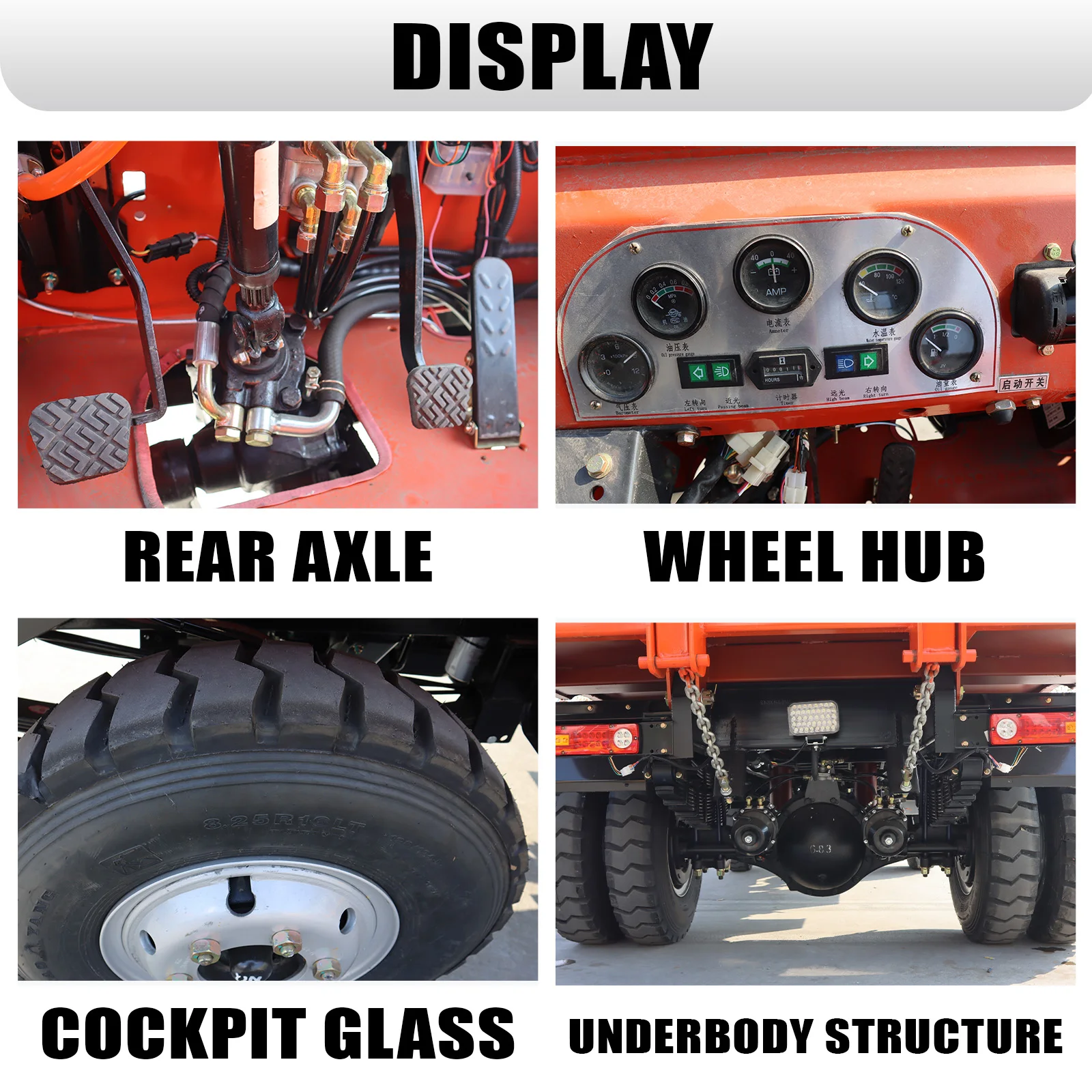 12-ton mining dump trucks with wet brake systems