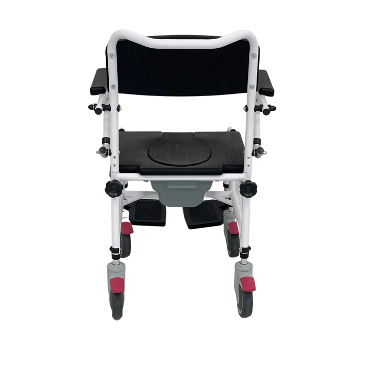 Bliss Medical Folding fold steel commode chair bedpan disable toilet wheel chairs bath chairs shower wheelchairs