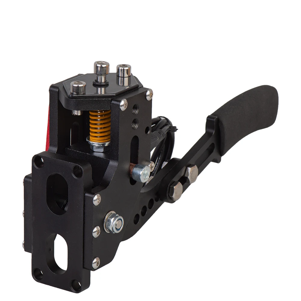 Aluminum USB Handbrake for SIM Racing Games Logitech g25/g27/g29 T500 FANATEC DIRT RALLY with Fixed Plate and Clamp