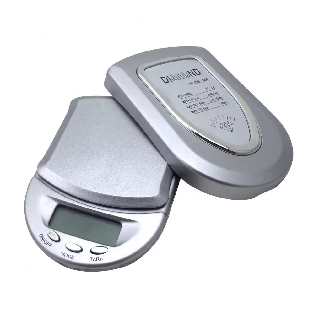 Mini Pocket Scales 100G/200G/500G Digital Electronic 0.1G/0.01G  Accuracy Jewelry Weighing Scale