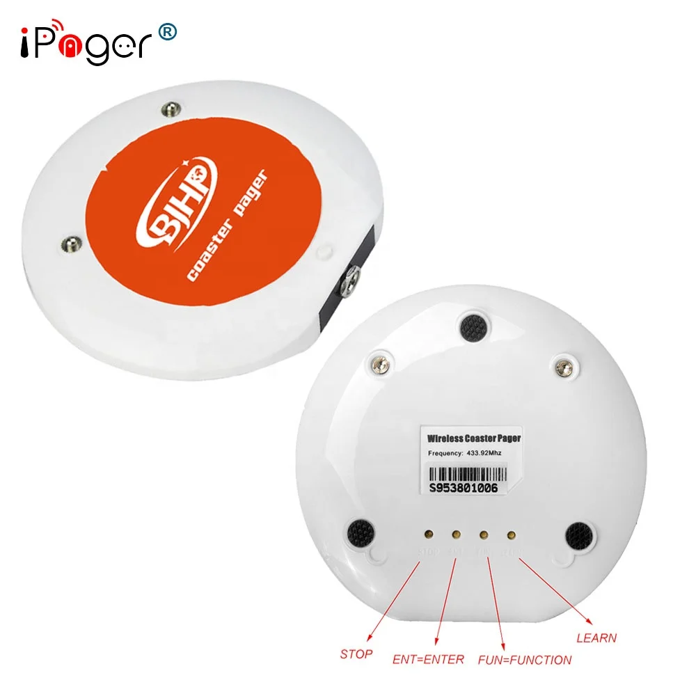Беспроводной пейджер для ресторана/Вибрирующая система вызова официанта