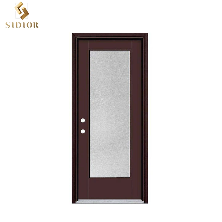 Wholesale european standard double panels swing style bathroom door
