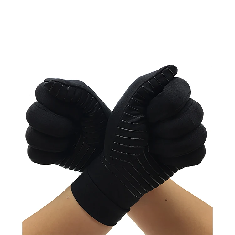 Factory Direct Sales 88% Copper Fibroarthritis Pressure Gloves Carpal Tunnel Pain Relief Gloves