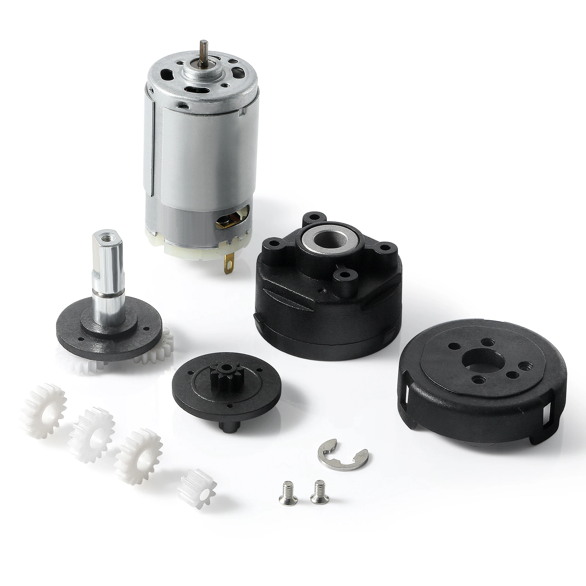 Outer diameter 40mm 360RPM planetary reducer motor DC 3V 6V 12V 24V plastic planetary gear reducer