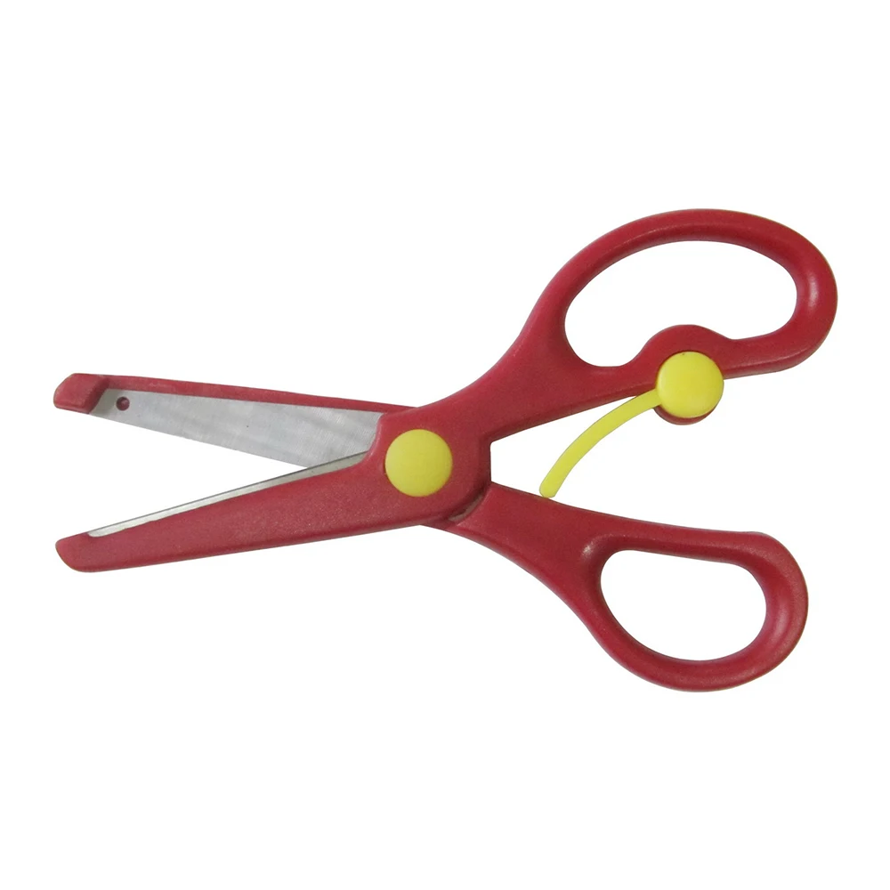 Детские безопасные ножницы оптом, школьные ножницы с тупым наконечником, режущие ножницы для обычной резки