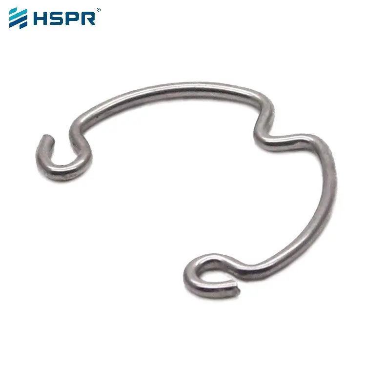 Huihuang manufacturer custom hot sale special shape  adjustable spring steel bending  pull-rod tension spring