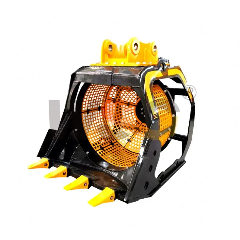 Hard rock excavator bucket for Liebherr 984