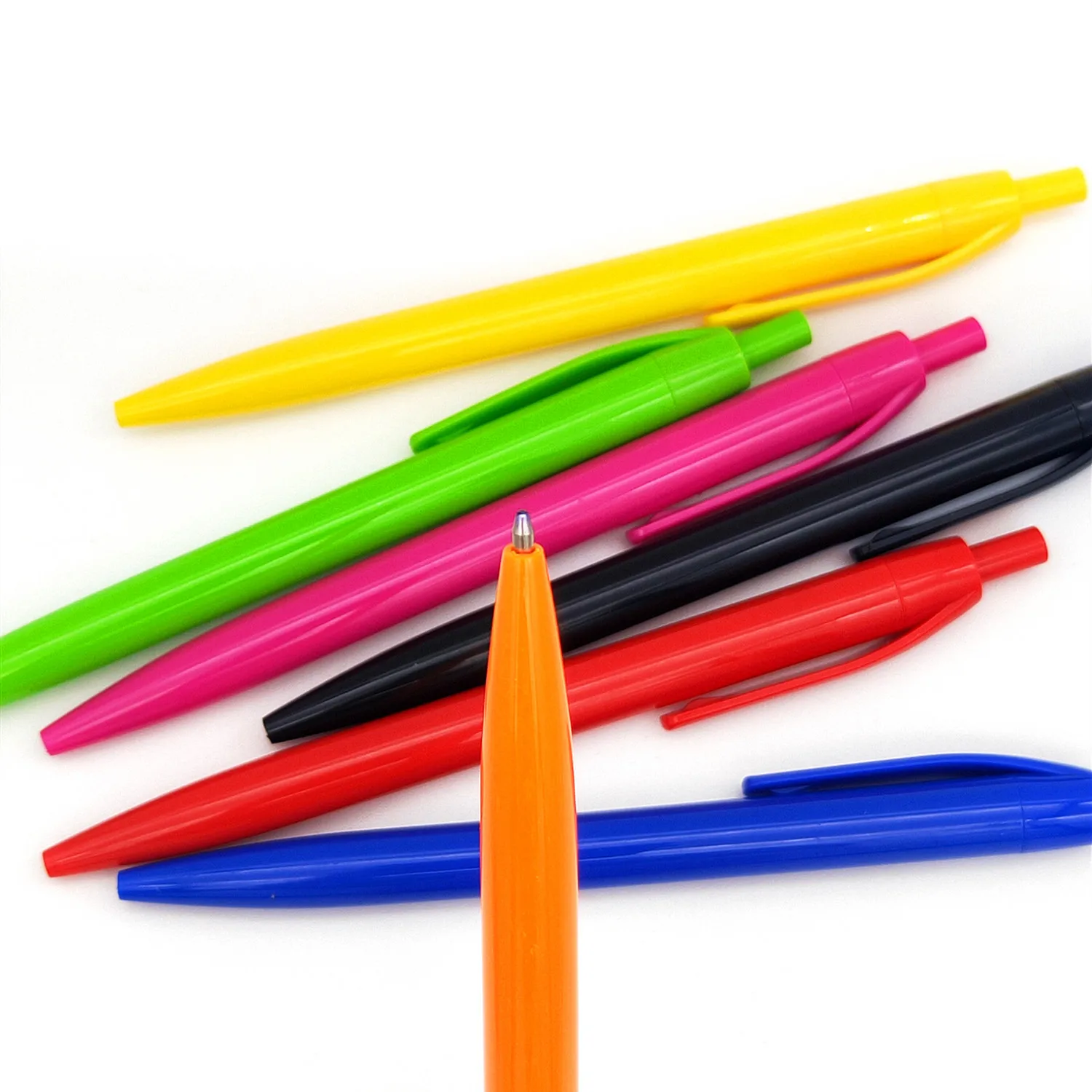 Ballpoint Pens Ball Pen Easy Cheap LOGO Promotional Plastic Retractable Colorful Classical Plastic Classic Animal Black Pen S200