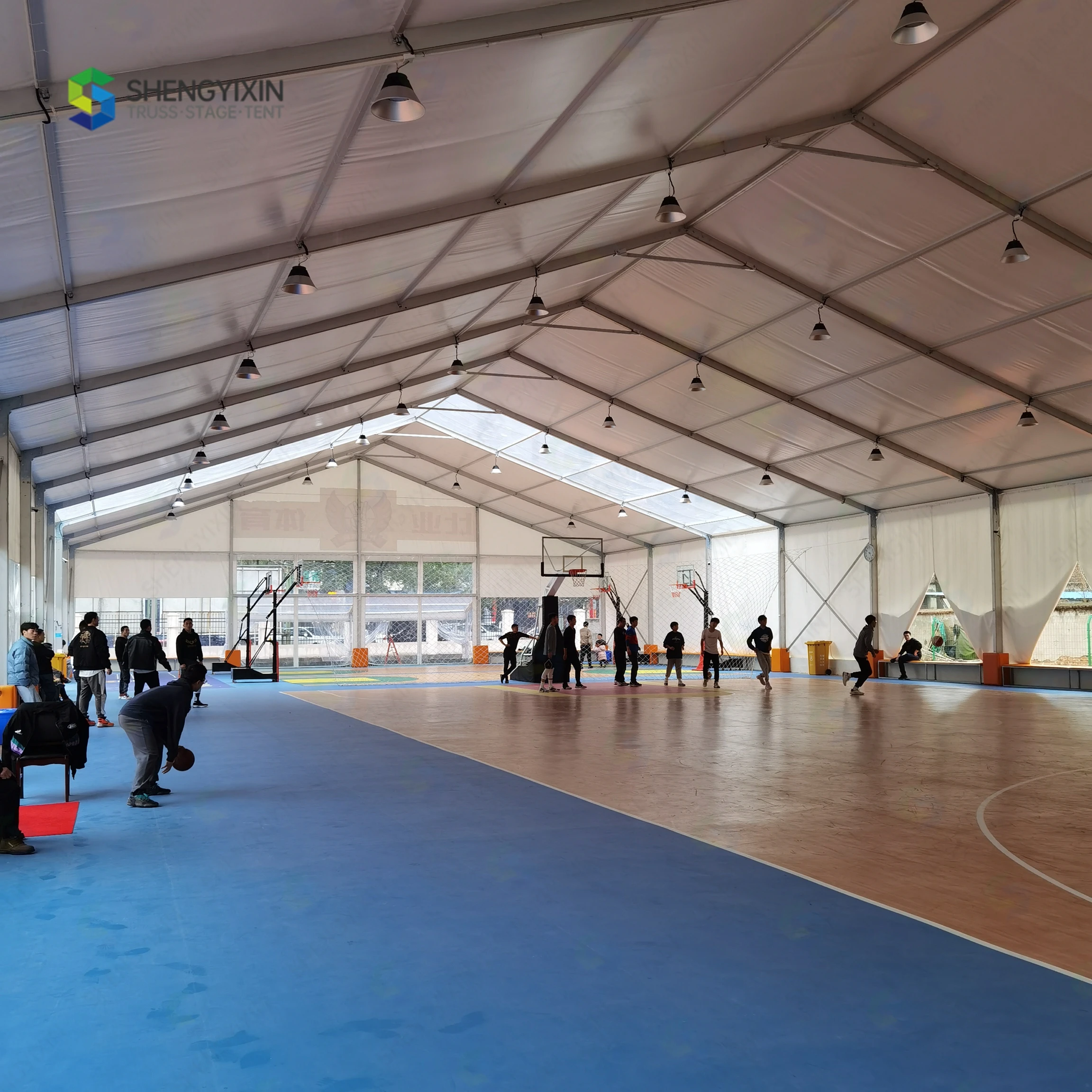 Outdoor Customized Large Aluminum Warehouse Storage Tent  For Farm Industry