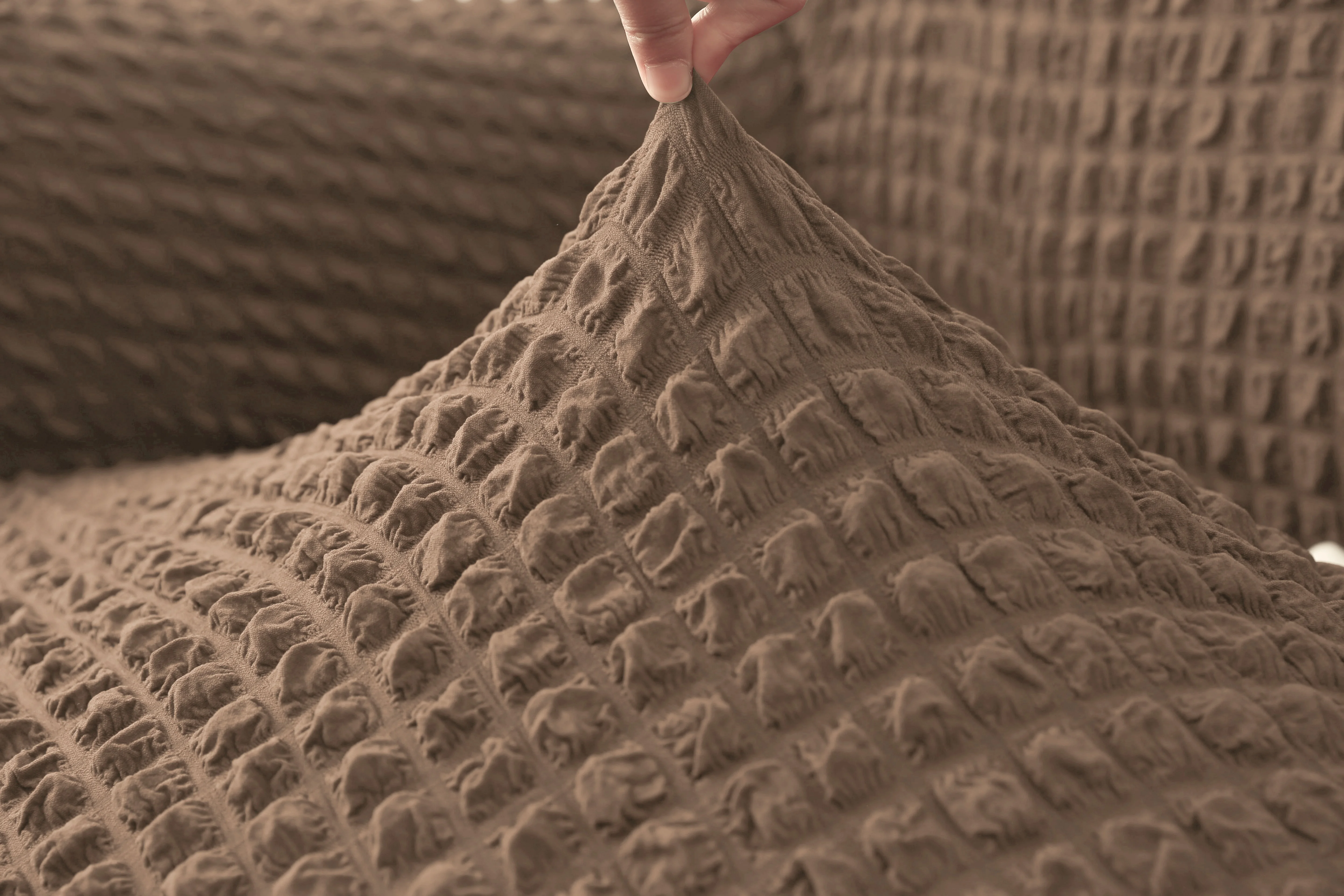 Universal size polyester spandex sofa slipcover 1/2/3 seater sofa covers elastic stretch