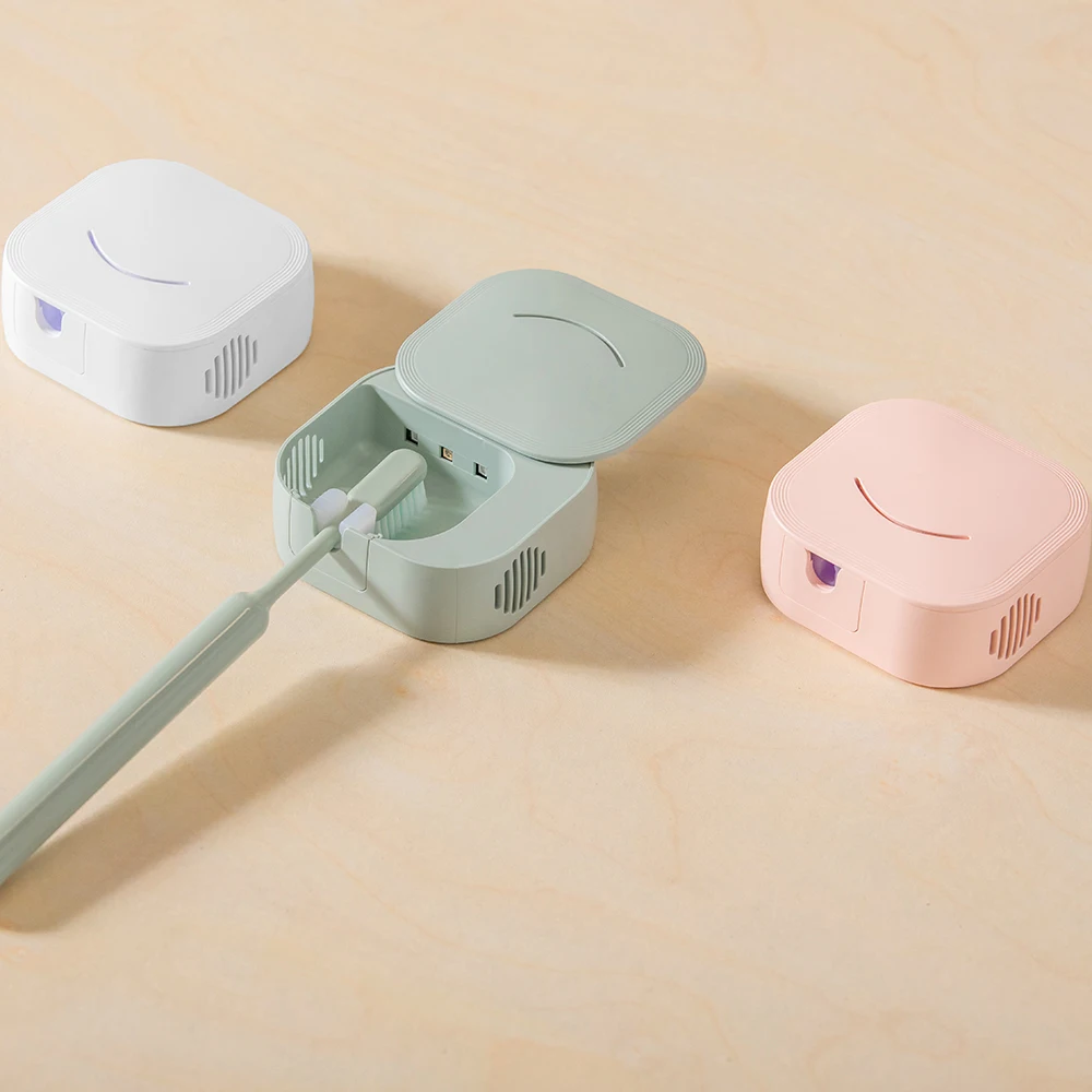 Mini Wall Mounted Sterilizing Air Drying Toothbrush Sterilizer