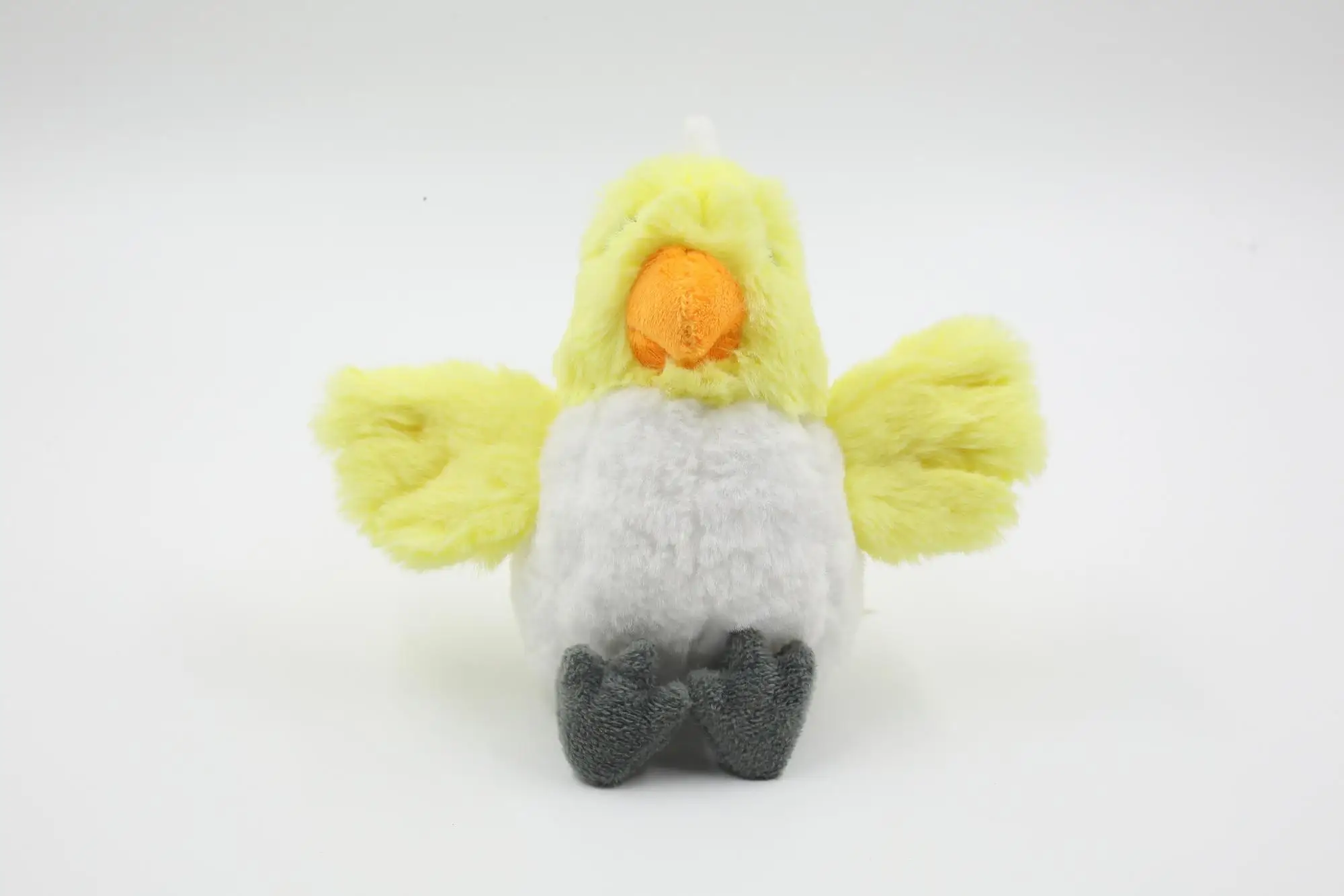 Eco-friendly dog toy little yellow chicken squeaky dog chew toys pet chew plush dog toy