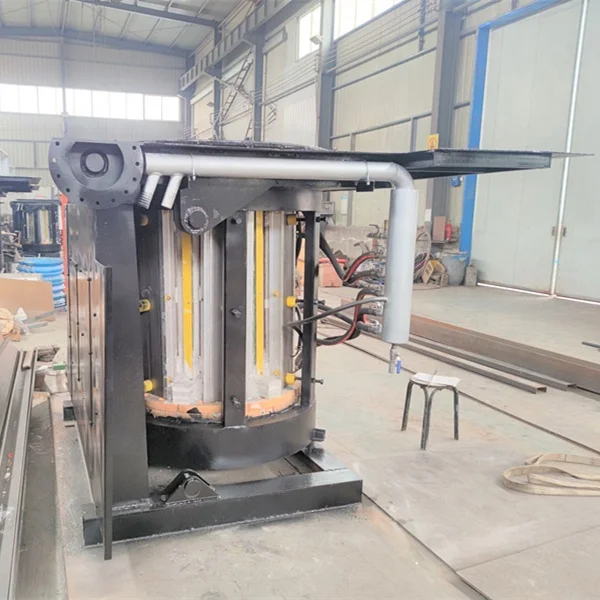 KGPS 3T induction electric steel scrap iron melting furnace oven