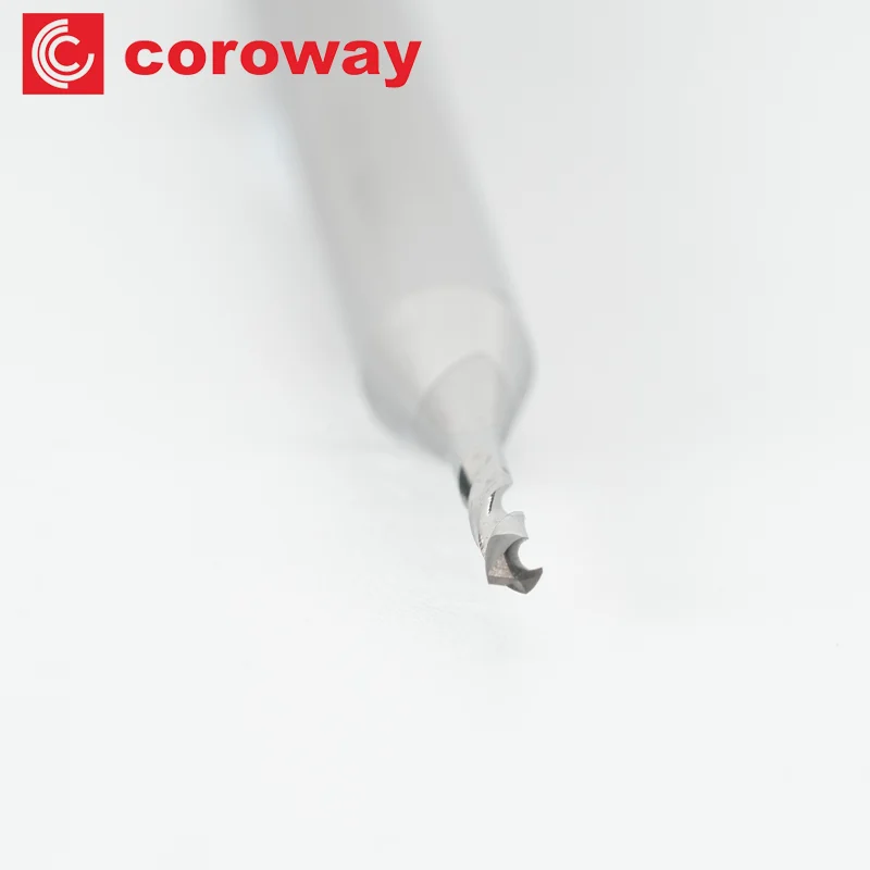 Solid PCD 120 Degrees Drill Bit for Milling Cutter on CFRP Aluminum Copper Ceramic Graphite Materials