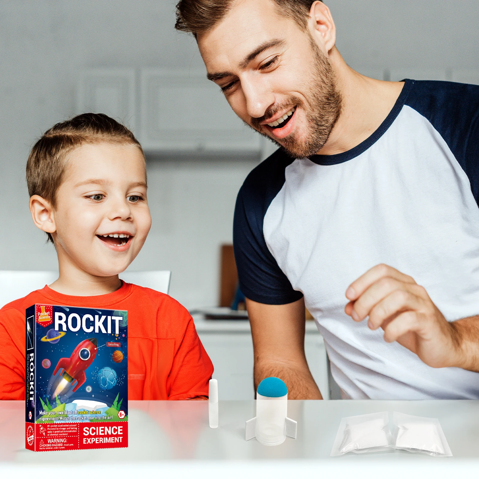 Children DIY Hand-Made toy Make Your Own Rocket Blast Party Toy for kid