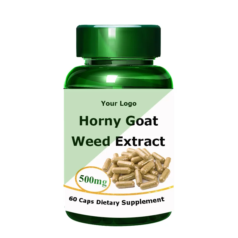 Natural Herbal Supplement Horny Goat Weed Extract Capsules Epimedium Extract