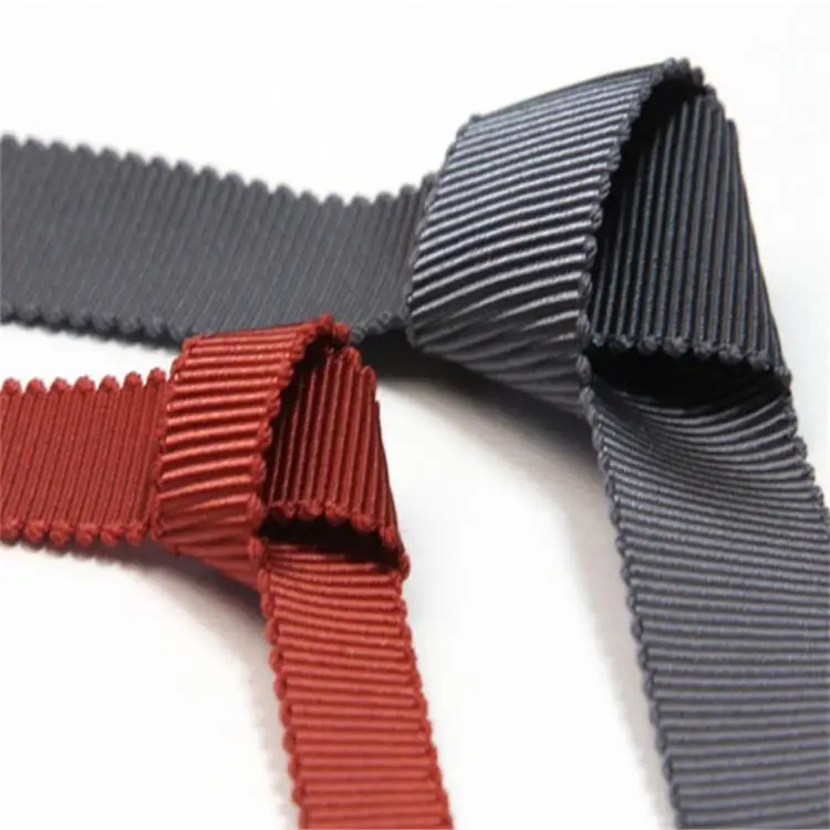 Custom Printed Wired Satin Ribbons Embroidered Grosgrain Gold Gift Boxes Cotton Silk Ribbon