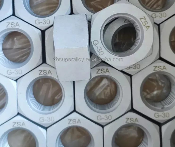 Hastelloy G30 nuts, Hastelloy Alloy G30 nuts