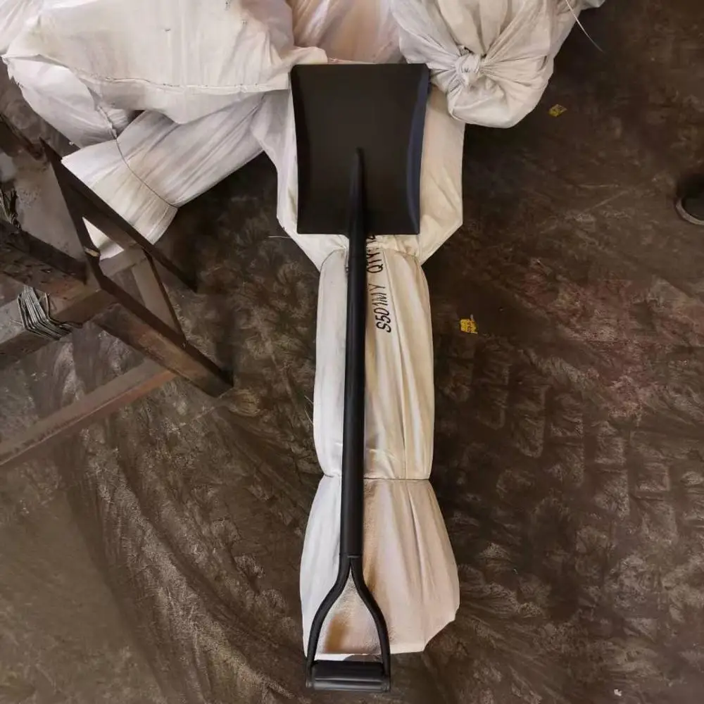 carbon steel square shovel with steel handle form tangshan city China