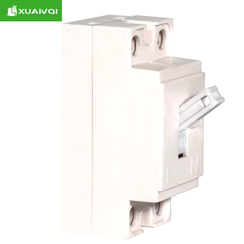 Professional XUANQI NT50-32 1.5kA AC 110VAC/220VAC MCB 2 Poles RCBO Safety Air Circuit-Breaker NT50