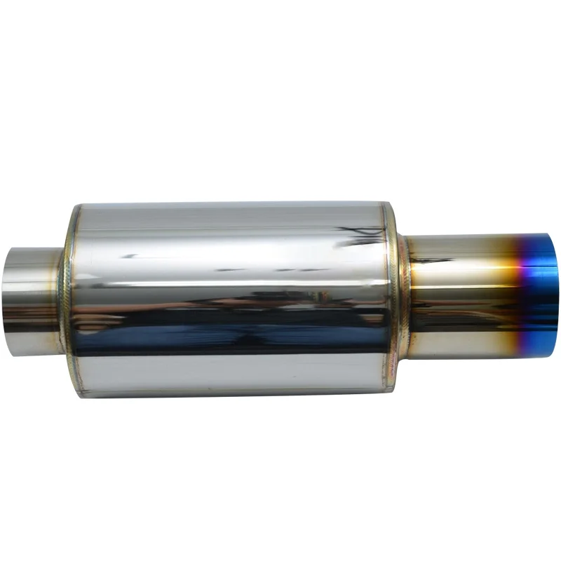 Custom universal muffler power pipe muffler power pipe exhaust muffler exhaust car