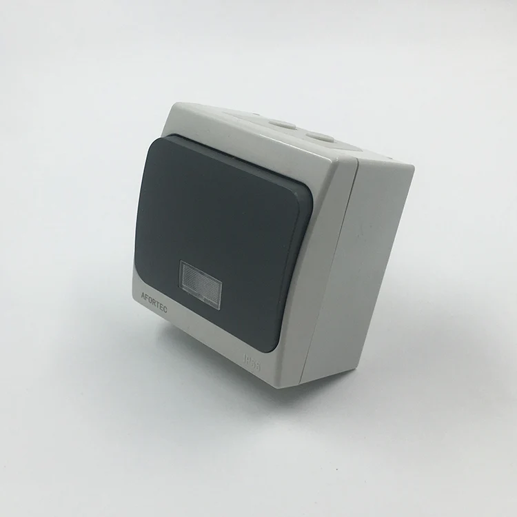 Горячая Распродажа черная настенная розетка Afortec французская стандартная домашняя и гостиничная