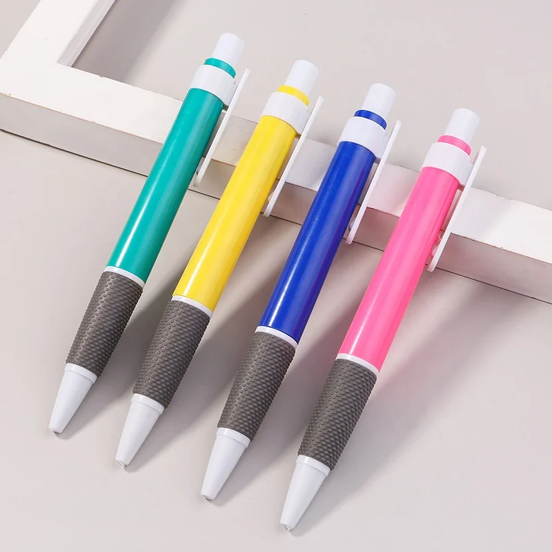 Soft Rubber Coated Finishing Plastic Ball Pens with Custom Logo