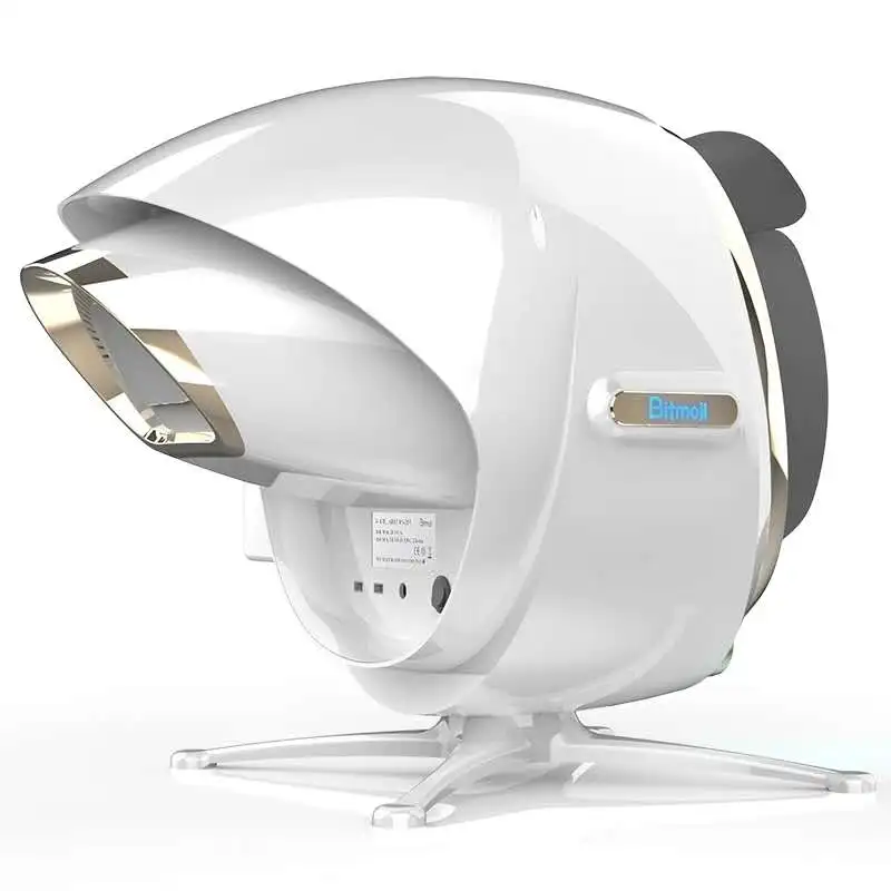 2022 portable scanner facial hair test skin camera 3D simulation mirror machine home use skin analyzer