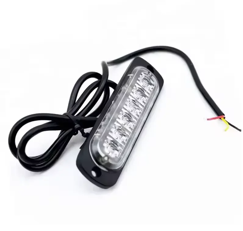 Waterproof LED 12 24 volt Flasher Warning LED Car motorcycle Strobe Flashing Light