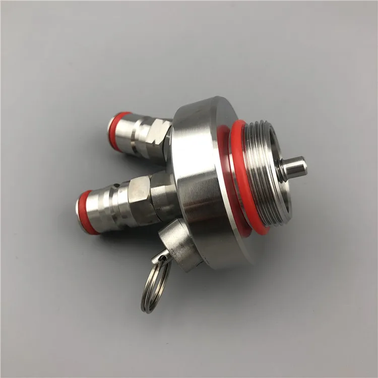 304 Stainless Steel Mini Keg Beer Tap Dispenser For Homebrew Beer Growler Spear 2L/3.6L/5L Fitting