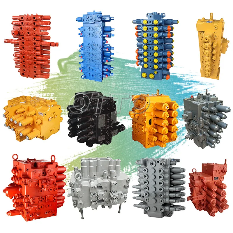 Construction Machinery Parts Excavator EX200-1 Hydraulic Control Valve EX200 MCV Crawel