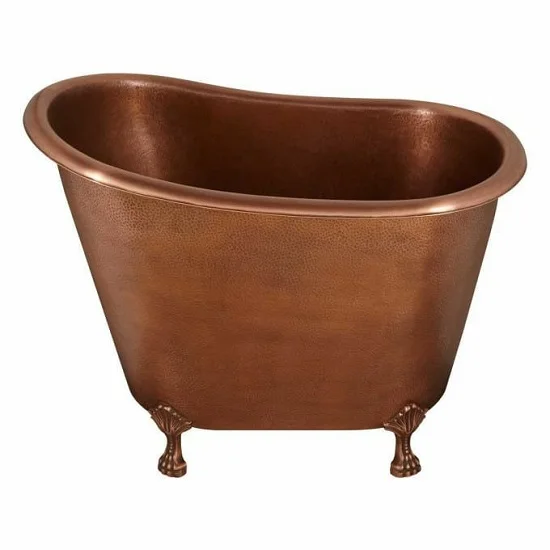 Tall Handmade Decorative Copper Bath Tubs for Bath Wholesale Exporter