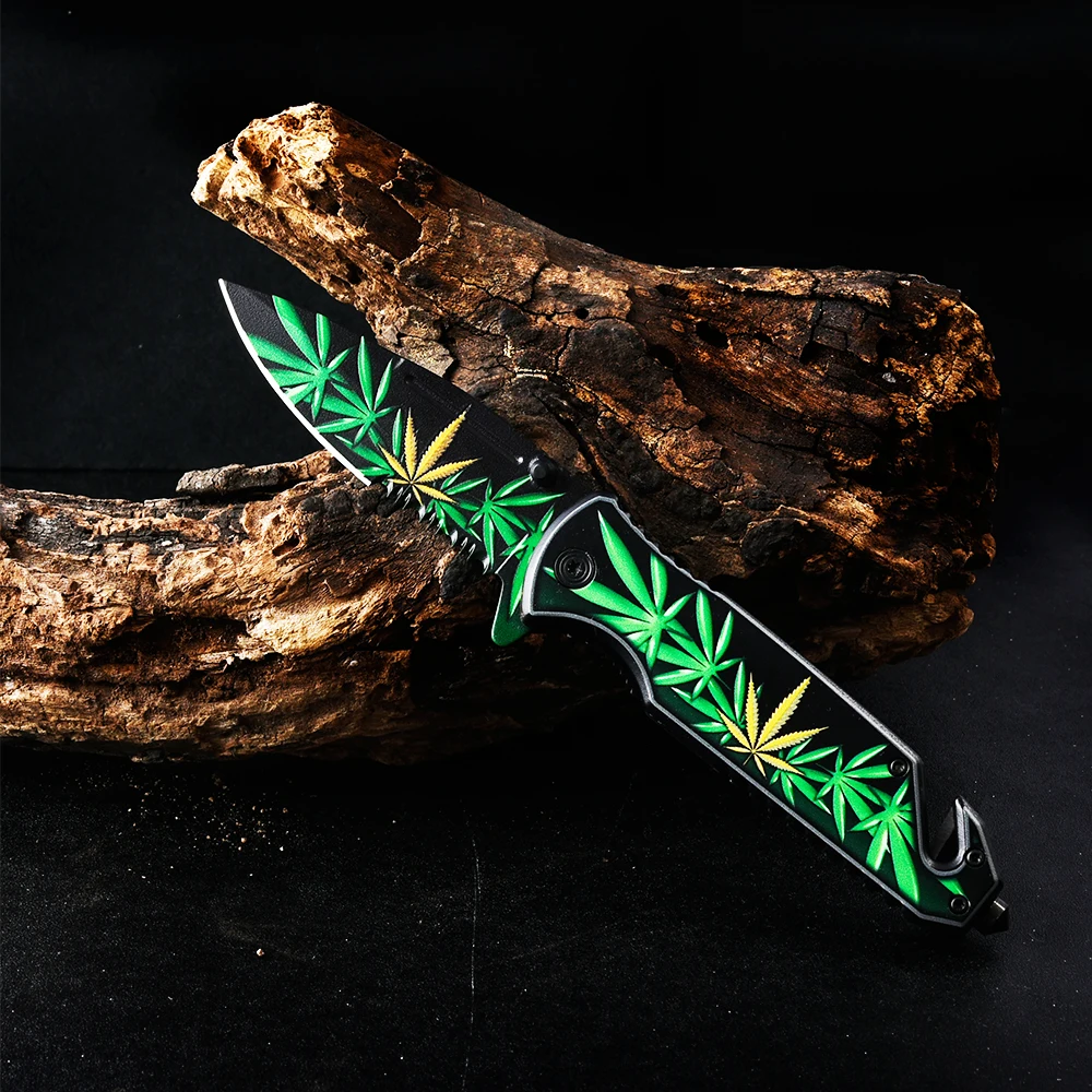 OEM/ODM custom folding wholesale foldable pocket knives outdoor hunting survival tactical camping knife knifes couteau pliant