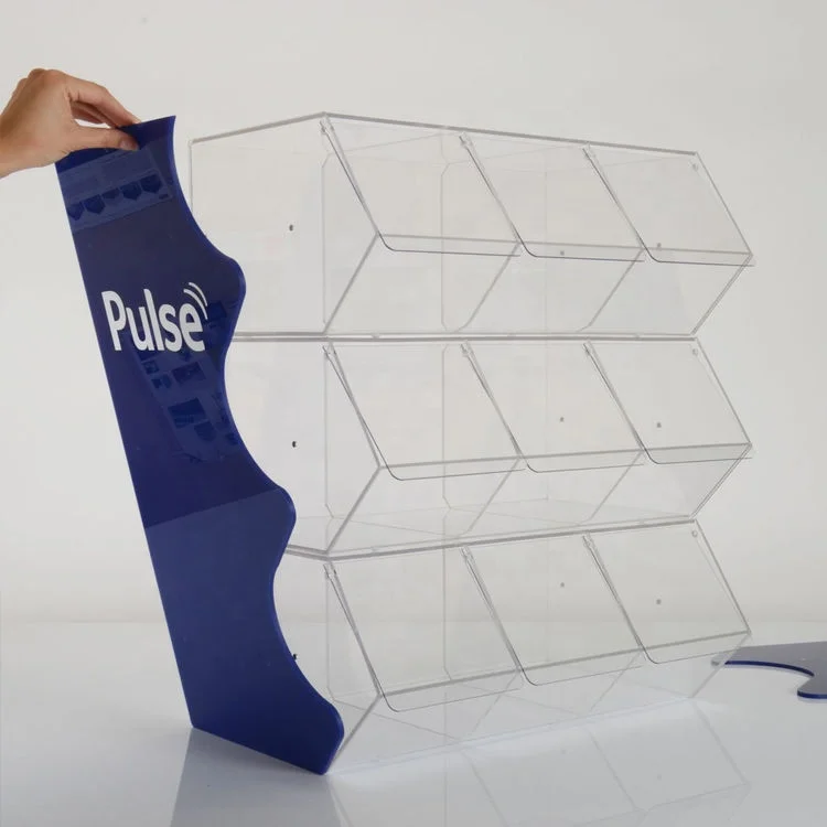 clear Acrylic Bulk Dry Food Dispenser for supermarket