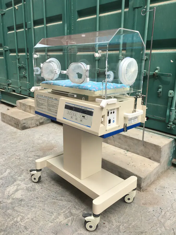 Mobile Infant Incubator Neonatal  Newborn Baby Phototherapy  Infant Incubator