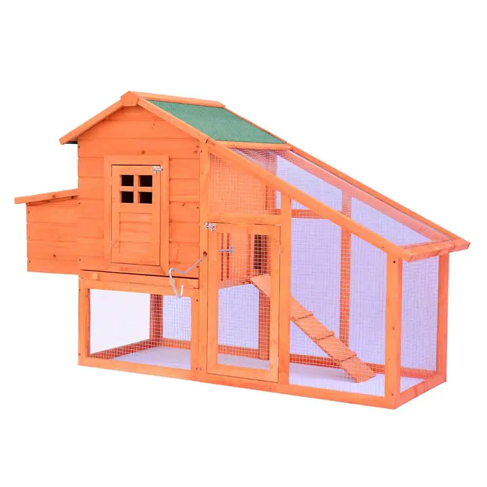 Classic Style Wooden Pet House Chicken Coop Houses  With Sleep Box For Sell