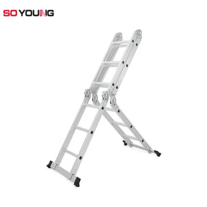 Multi-Purpose Ladder For Construction Safe  Portables Ladders Folder