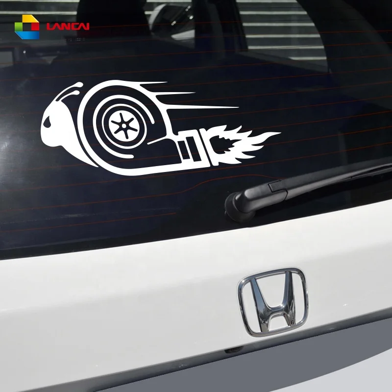 Styling stylish dub drift race turbo snail stickers for window door rear truck vinyl decals